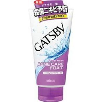 Gatzby Mens Facial Wash Triple Care Acne Form 130g By Gatsby