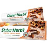 Dabur Natural Toothpaste For Cavity Protection With Toothbrush 150g