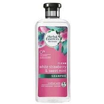 Herbal Essences Biorenew Clean White Strawberry Sweet Mint Shampoo 400ml