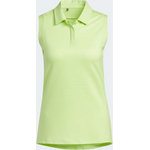 Adidas Women Golf Sleeveless Polo Shirt XS Pulse Lime