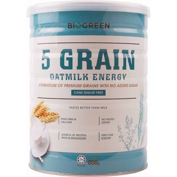 Biogreen Oatmilk 5 Grain Energy 850g