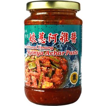 Tung Kee Nyonya Achar Paste Traditional Penang Vegetarian 380g