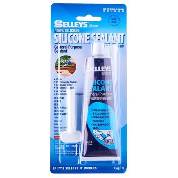 Selleys Silicone Sealant Clear 75g