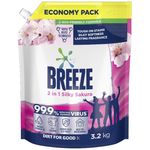 Breeze Liquid Silky Sakura Big Refill 3.2kg