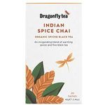 Dragonfly Tea Indian Spice Chai Organic Spiced Black Tea 40g