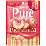 Kanro Pure Gummy Premium Yamanashi White Peach 54g