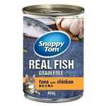 Snappy Tom Cat Real Fish Tuna with Chicken 400g