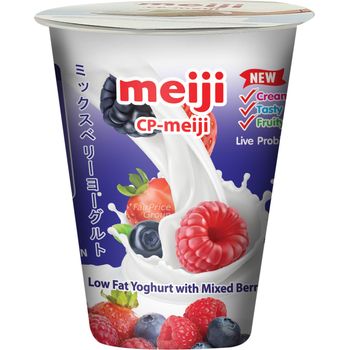 Meiji Low Fat Yoghurt Mixed Berry