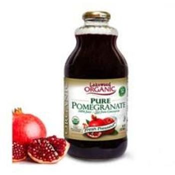 Lakewood Organic Pomegranate Juice 32 Ounce Bottle Fruit Juice