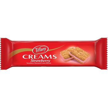 Tiffany Cream Biscuit Strawberry 80g