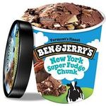Ben Jerrys Ice Cream New York Super Fudge Chunk 16oz