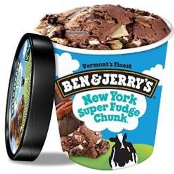 Ben Jerrys Ice Cream New York Super Fudge Chunk 16oz