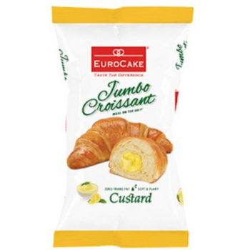 Eurocake Jumbo Custard Criossant 55g