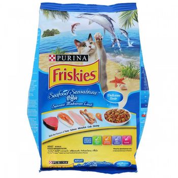 Purina Friskies Seafood Sensations Cat Food 450g
