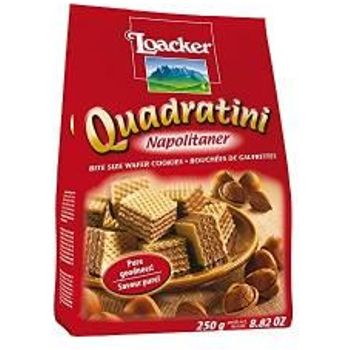 Loacker Quadratini Napolitaner Wafer 250g