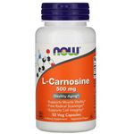 Now (Foods) - Free Radical Scavenger, L-Carnosine 500mg (50 veggie capsules)