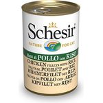Schesir Cat Can Chicken Fillets With Rice 140g
