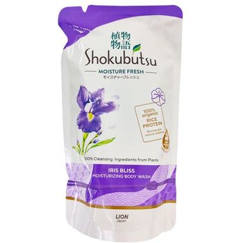 Shokubutsu Shower Foam Iris Bliss 550g