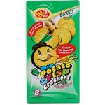 Win2 Potato Crisp Crackers Vegetable Flavour 8x20g