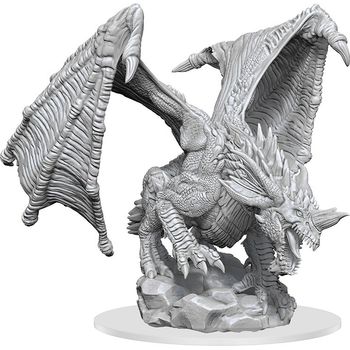 WizKids D&D Nolzur's Marvelous Unpainted Miniatures W15 Young Blue Dragon