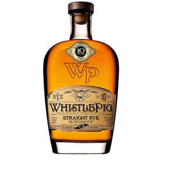 WhistlePig 10 Year Old Straight Rye Whiskey 750ml (Agent Stock)