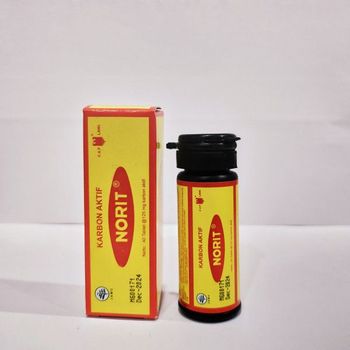 Norit Tube Cap Lang Isi 40 Tablet 125mg