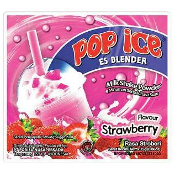 Pop Ice Strawberry 25g