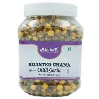 Akshar Roasted Chana Chilli Garlic 400g