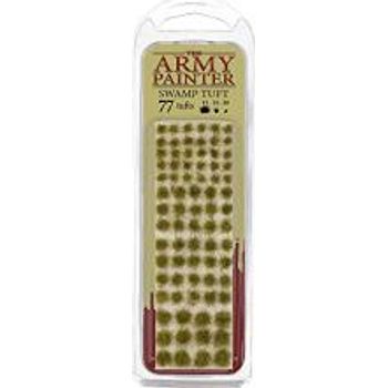 Army Painter Battlefields XP Swamp Tuft Terrain Model Kit for Miniature Bases and Dioramas 77 Pcs 3 Sizes