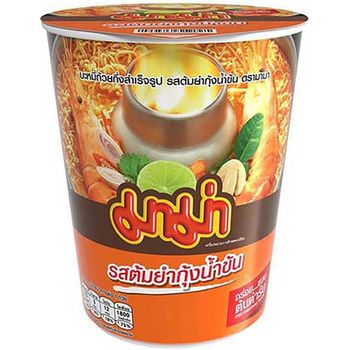 Mama Cup Instant Noodles Shrimp Creamy Tom Yum Flavour 60g