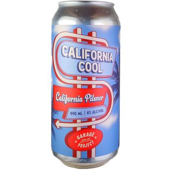 Garage Project California Cool Dry Hopped Cali Pilsner 440ml