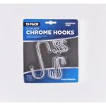 UBL S-Shape Chrome Hooks 13 Pk 130g