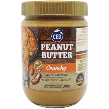 Ced Peanut Butter Crunchy 500g