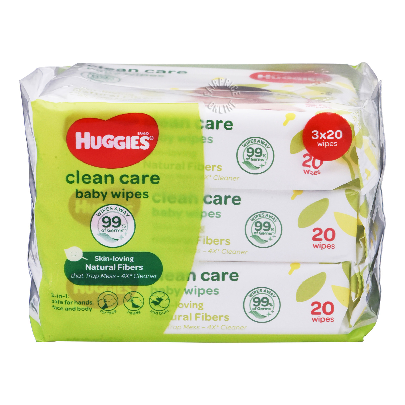 Double One Minimart Huggies Baby Wet Wipes Pure Clean Fairmart