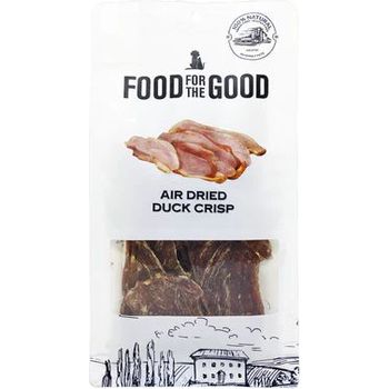 Food For The Good Dog & Cat Treats Air Dried Duck Crisp 100g