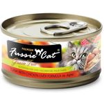 Fussie Cat Premium Tuna And Chicken Liver In Aspic Grain-free Wet Cat Food 80g