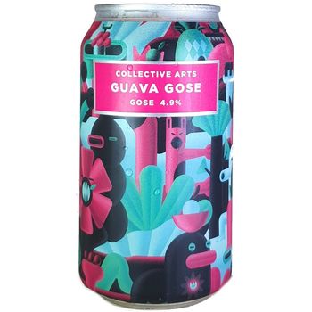 Collective Arts Guava Gose 355mL ABV 4.9%