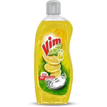 Vim Dishwash Liquid Gel Lemon 500ml
