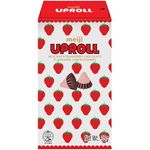 Meiji Uproll Milk And Strawberry Chocolate 35g