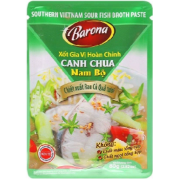 Barona Xot Gia Sour Fish Broth 80g