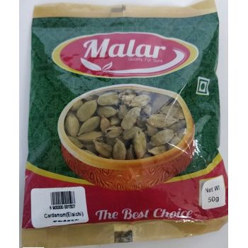 Malar Cardamon Spices 50g