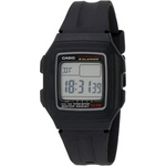 Casio Men's F201wa-1a Black Resin Digital Sport Watch