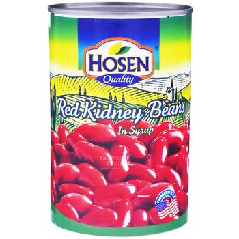 Hosen Red Kidney Beans In Brine 425g