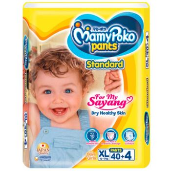 Mamypoko Standard Pants Super Jumbo Pack XL 40pcs Plus 4