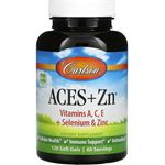 Carlson Labs ACES And Zn Vitamins A C E And Selenium And Zinc 120 Softgels