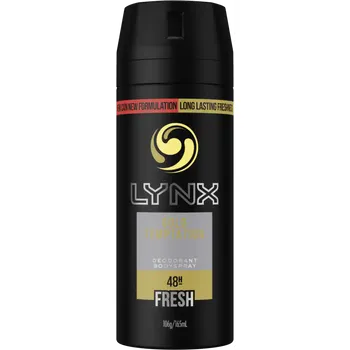 Lynx Body Spray Men Fresh Gold Temptation 165ml