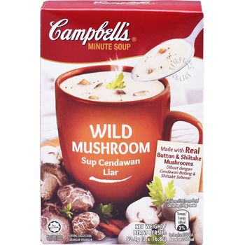 Campbell Instant Soup Wild Mushroom