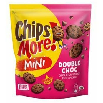 Chips More Biscuits Double Chocolate Multipack 8 Packs 28g