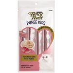 Fancy Feast Puree Kiss Tuna Puree With Tuna Flakes Cat Treats