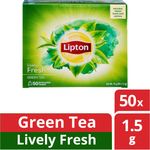 Lipton Green Tea Bags Lively Fresh
